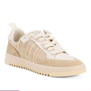 Dolce Vita Cream and Multicolor Sneakers